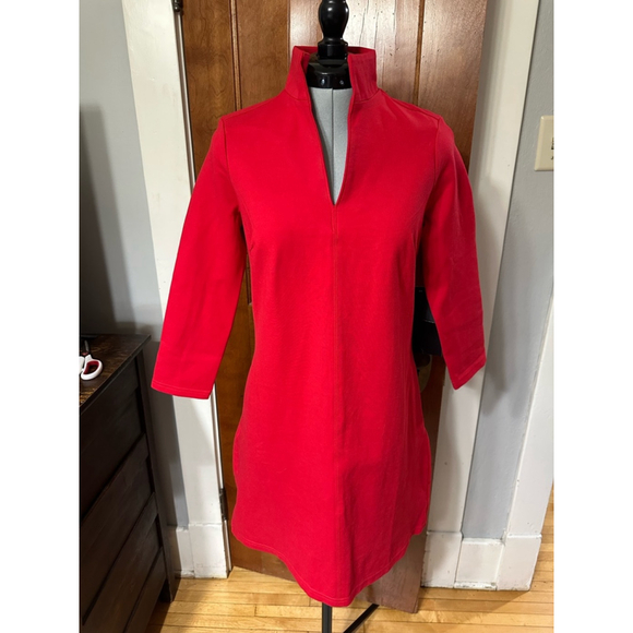 Tuckernuck Dresses & Skirts - Tuckernuck Red Ponte Clifton Dress NWT | Size XS